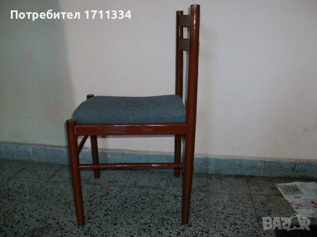 Дървен трапезен стол, снимка 3 - Столове - 42435875