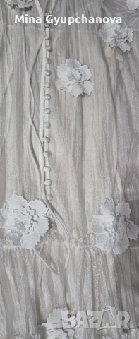 Дизайнерска рокля от Италия, снимка 3 - Рокли - 52856206