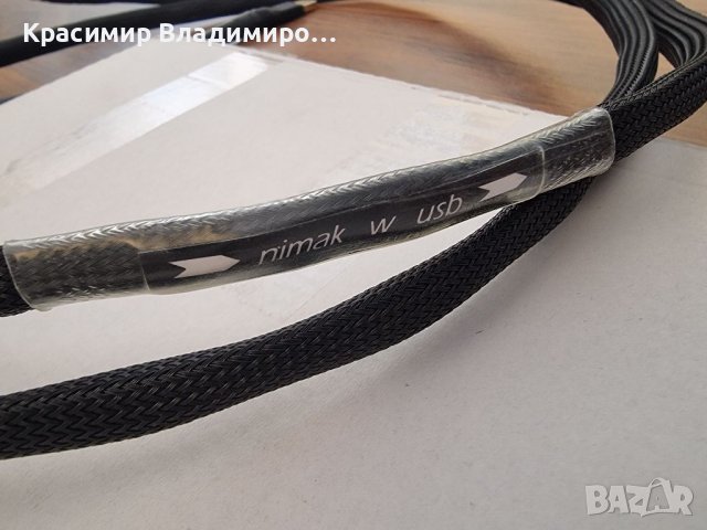 Nimak black usb  кабел 2м, снимка 2 - Други - 41911005