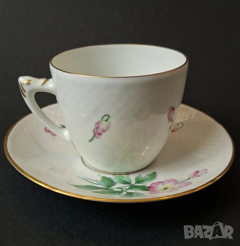 Двоен сет за кафе Bing & Grondahl, Дания, снимка 2 - Чаши - 53609939