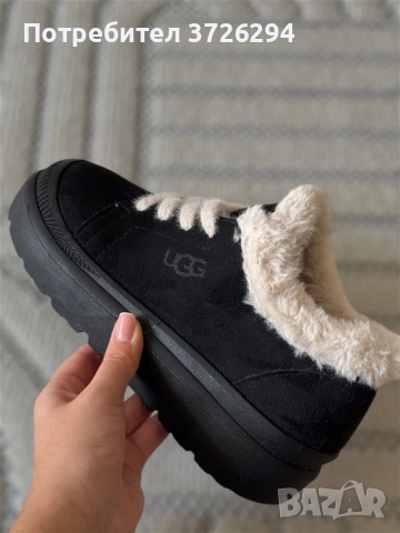 👟 UGG кецове с пух  Меки, топли и супер удобни – идеални за зимата ❄️    , снимка 3 - Кецове - 52407120