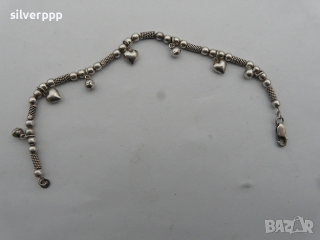  Сребърна гривна - 4 