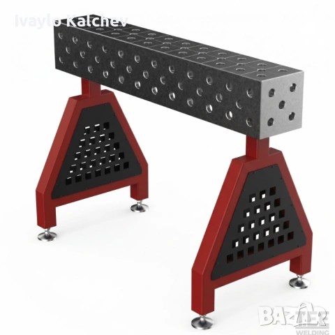 Заваръчна опора TitanWeld – дебелина на плота 25 мм welding support, снимка 7 - Други машини и части - 53868428