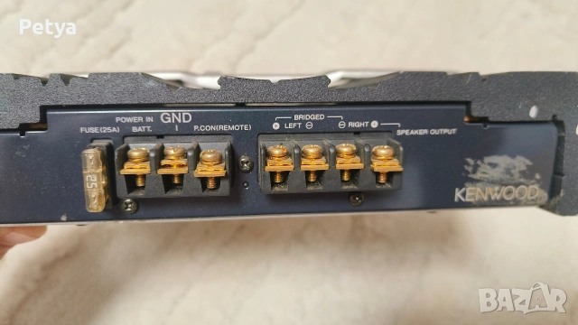Усилвател KENWOOD , снимка 3 - Аудиосистеми - 53067475