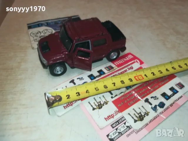 HUMMER METAL CAR 0410241750, снимка 8 - Колекции - 47463954