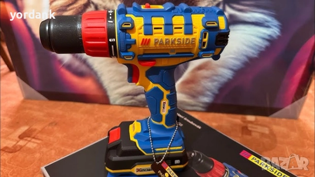 Винтоверт Parkside PABS 20-Li G8 юбилеен комплект, снимка 4 - Винтоверти - 52883387