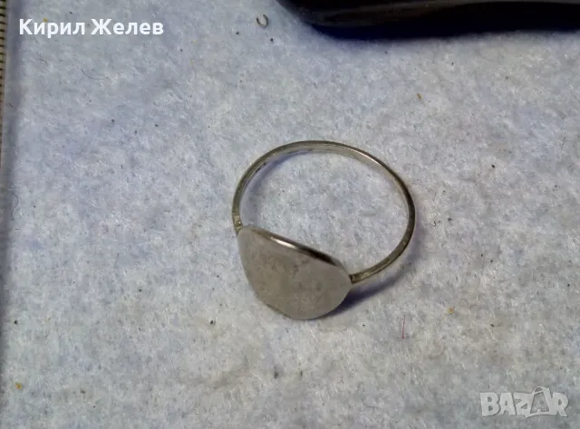 СТИЛЕН ВИНТИДЖ АРТ СРЕБЪРЕН ПРЪСТЕН СРЕБРО 925 КРАСИВА РЪЧНА БИЖУТЕРСКА ИЗРАБОТКА 13701, снимка 8 - Пръстени - 49606423