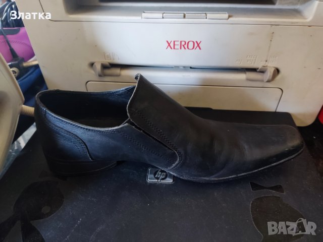 Мъжки обувки от естествени материали. Италиански официални мъжки обувки от естествена кожа и гьон, снимка 4 - Официални обувки - 40331614