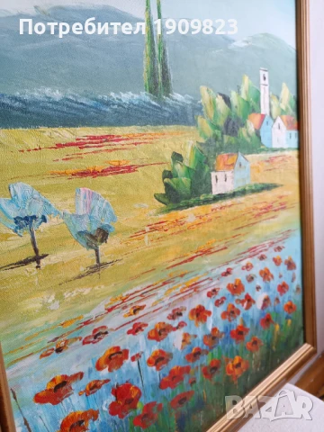 Голяма маслена картина , снимка 5 - Картини - 51210956