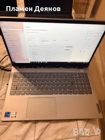 Лаптоп LENOVO ThinkBook, снимка 5 - Лаптопи за дома - 56197678