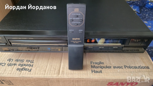 CD player Sanyo CP-830, снимка 8 - Аудиосистеми - 52223042