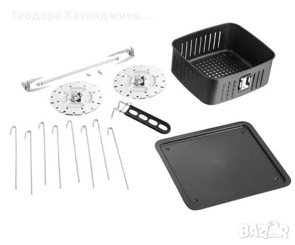 ❗ХИТ❗XXL 16L – Фритюрник с горещ въздух без олио – 1800 W – 8 програми – Цифров дисплей , снимка 2 - Фритюрници - 51828067