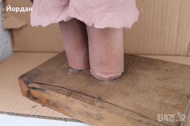 Стара европейска скулптура от метал, снимка 11 - Други ценни предмети - 50897086