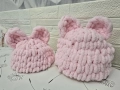 Ръчно плетени одеалца, шапки и шалове., снимка 17