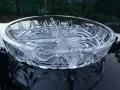 Българско кристално плато за разядки, снимка 2