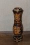 стара дървена ваза дърворезба, снимка 1 - Декорация за дома - 41245802