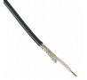 Коаксиален кабел RG174-U черен 50ohm Ф3mm