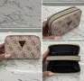 Guess дамско портмоне черно кафяво розово, снимка 6