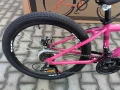 CROSS Алуминиев велосипед 24" SPEEDSTER girl 2db розов, снимка 4