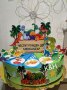 Картонена торта Динозаври , снимка 1 - Други - 39522999