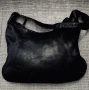 Черна кожена чанта, снимка 2