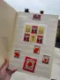 Голям класьор с различни пощенски марки, снимка 1