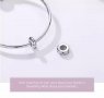 Талисман разделител за гривна Пандора с циркони s925 модел 014, снимка 4