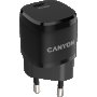 Зарядно за телефон, адаптер CANYON H-20-05, 1xUSB Type-C, Черен SS30215, снимка 2