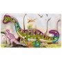 Дървен динозавър 3D пъзел - азбука, мозайка 3Д , снимка 1 - Игри и пъзели - 40800479