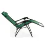 ЗЕЛЕН Шезлонг/Стол 2-в-1 Siesta за плаж/градина/тераса, Сгъваем, Gravitatie zero, Облегалка, снимка 5