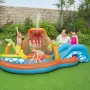 Голям детски надуваем аквапарк Bestway Lava Lagoon - Пързалка, фонтан, и улеи за топки 265x265 см., снимка 3