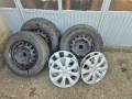 Гуми с джанти (3 броя)195/65/15+4 броя тасове, снимка 1