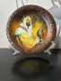 Чиния релефна Бахрейн порцелан керамика картина фигура статуетка, снимка 1 - Картини - 40733604