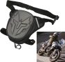 Водоустойчива мотоциклетна чанта за бедро с твърд корпус., снимка 1