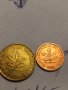 2 БР. ДЕФЕКТНИ монети ГФР 10 пфенинг  1971г. 1 пфенинг 1983 г .с черта на гърба , снимка 7