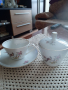 Захарница и сет чашка и чинийка за кафе, снимка 1 - Сервизи - 36294777