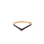 Златен дамски пръстен 0,94гр. размер:56 14кр. проба:585 модел:22121-6, снимка 1 - Пръстени - 44768668
