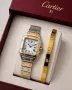 Cartier Подаръчен Комплект Дамски Часовник И Гривна Картие Код SK2029, снимка 3