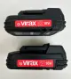 Virax 253507 зарядно и Virax батерии 18V 2.1Ah и 3.0Ah, снимка 5