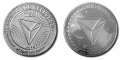 Трон Монета / Tron Coin ( TRX ) - Silver, снимка 1 - Нумизматика и бонистика - 32414825