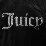 Дамски суичър Juicy Couture Velvet Diamante Cropped Hoodie, снимка 2