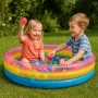 Детски надуваем басейн с цветни топки, 60 топки , снимка 2