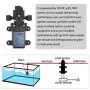 12V мембранна водна помпа за високо налягане 0.9Mpa 6L за градински каравани, къмпинг НОВА, снимка 2