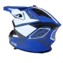 Каска Мотор Крос/АТВ/Бъги/Вело Синя -32145, снимка 3