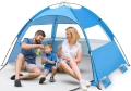 Автоматична плажна шатра, палатка, Pop Up тента за 3–4 души с UV защита и вентилация, снимка 2