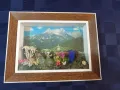 Хербаризирани цветя и кристали в рамка под стъкло  от Астрийските Алпи -Floralp Tyrol , снимка 1