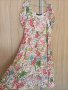 Макси флорална рокля, снимка 1 - Рокли - 42422327