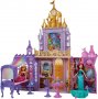 Дисни Принцеси Преносим Замък Къща за Кукли с Мебели Аксесоари Disney, снимка 3