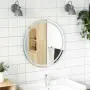 vidaXL LED огледало за баня 70 см кръгло, снимка 2
