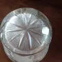 Кристална купа за ядки,Нова, от 70-те, снимка 3